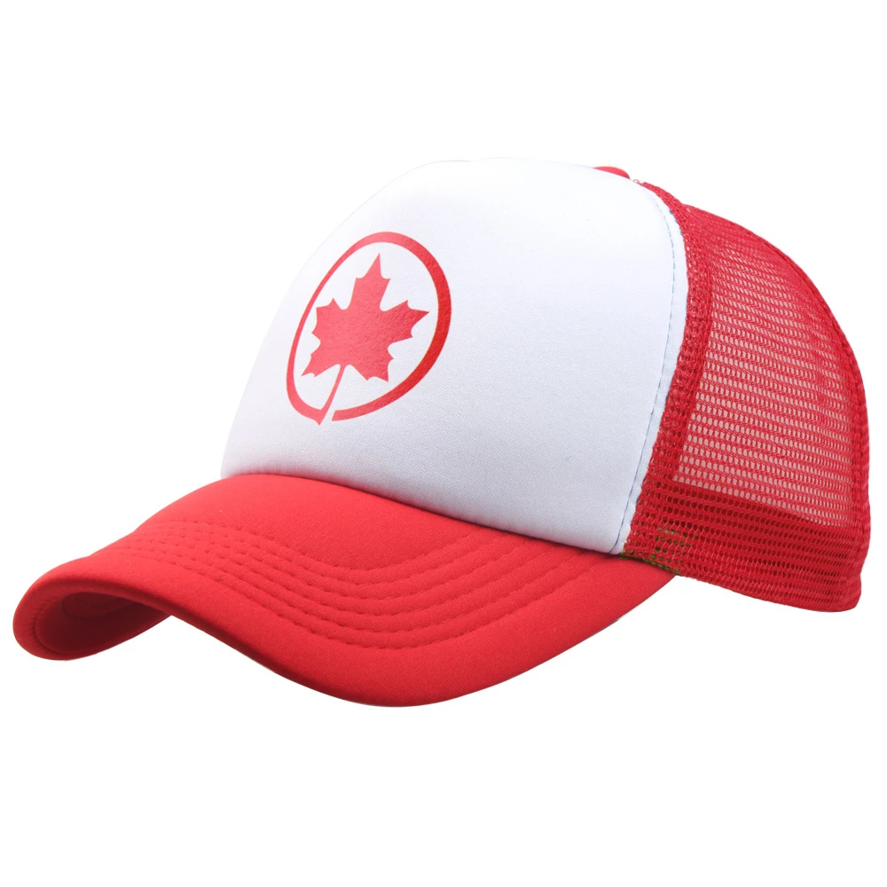 

Fashion Canada Baseball Mesh Cap fashion Adjustable Sport Trucker men women Snapback Hats Masculino Bone Gorra Chapeu Hat Gorro