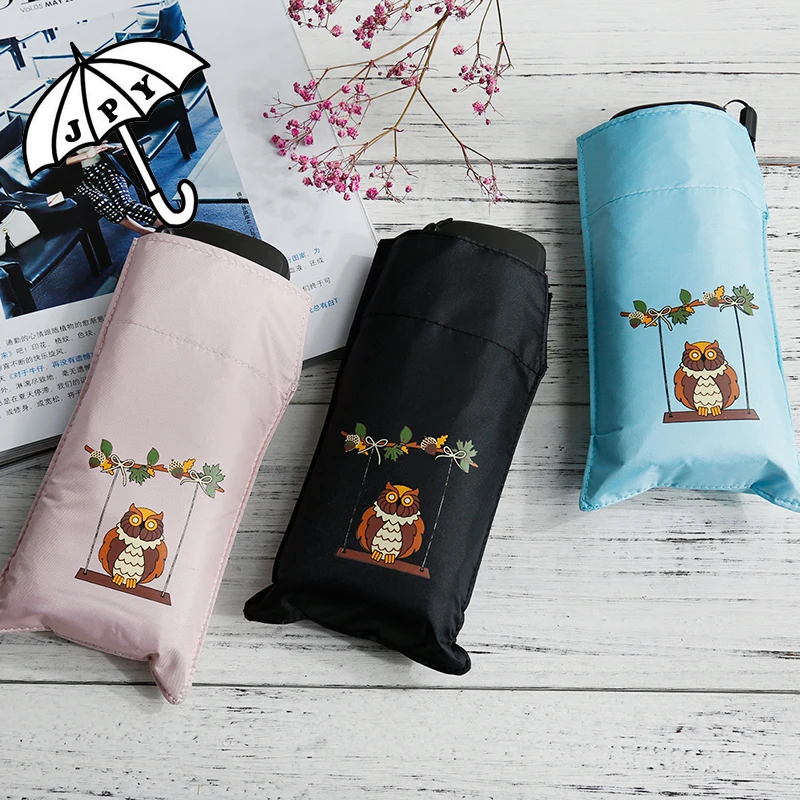 Creative Owl Mini 5 Folding Umbrella Small Sunshade Pocket Phone Sun Umbrella Sunscreen UV Parasol Umbrella Rain Women
Creative Owl Mini 5 Folding Umbrella Small Sunshade Pocket Phone Sun Umbrella Sunscreen UV Parasol Umbrella Rain Women