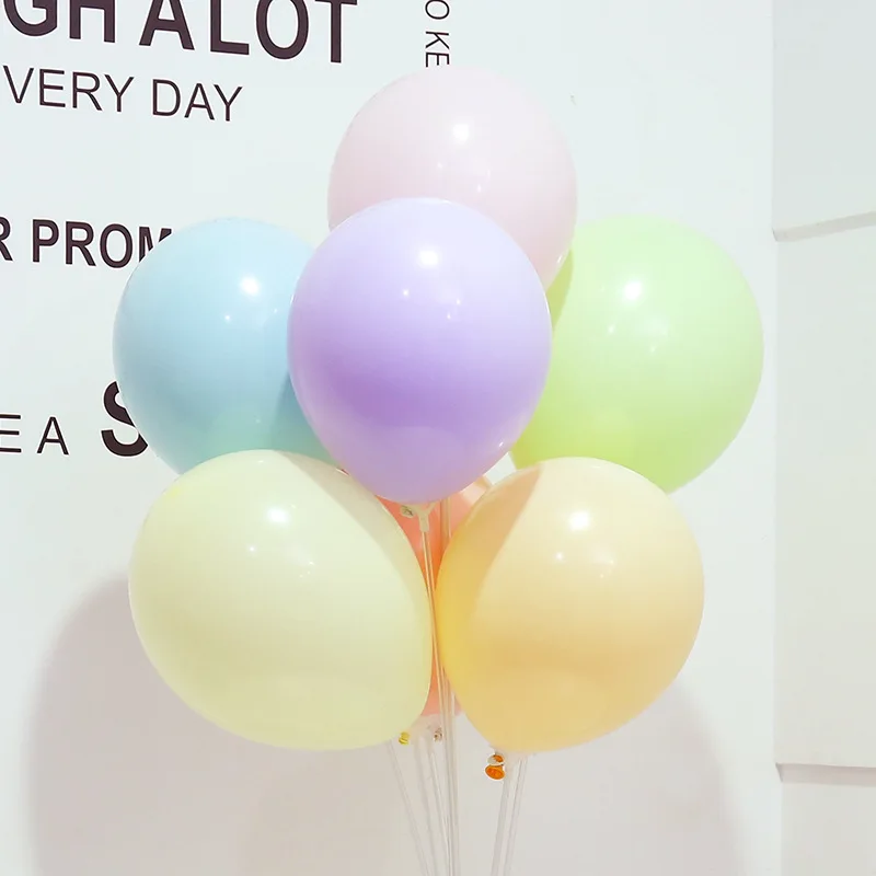 10pcs/lot 10 inch Macaron Balloon Thick Latex Inflatable Ball Wedding Party Decoration Children's Day Birthday Holiday Supplies
10pcs/lot 10 inch Macaron Balloon Thick Latex Inflatable Ball Wedding Party Decoration Children's Day Birthday Holiday Supplies