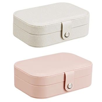 2019 New Fashion Bright Color Two-Layer Jewelry Display Box Storage Organizer Case for Rings Earrings Jewellery Box Gifts
2019 New Fashion Bright Color Two-Layer Jewelry Display Box Storage Organizer Case for Rings Earrings Jewellery Box Gifts