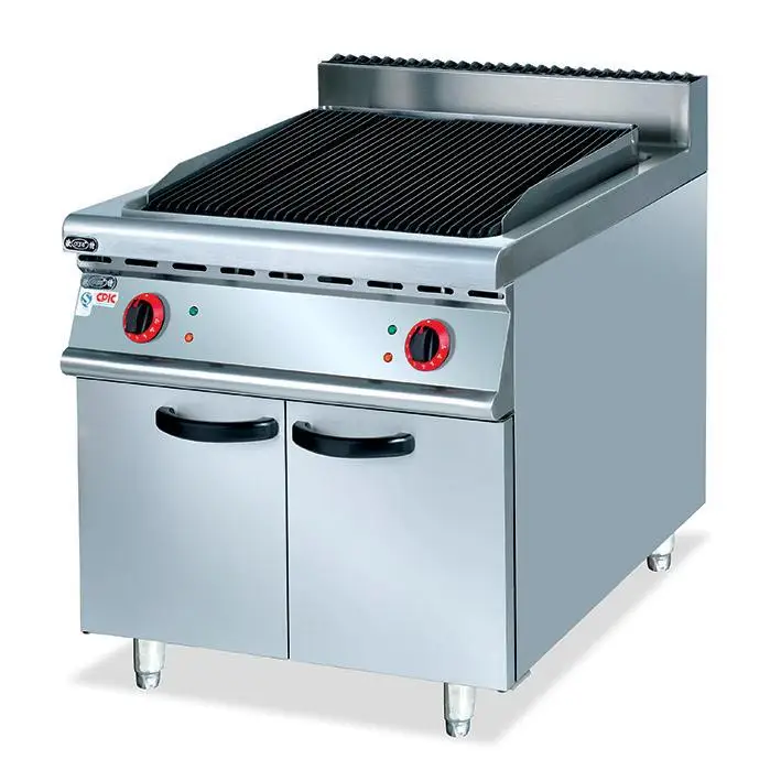 Commercial Full Stainless Steel Electric Lava Rock Grill, Free Standing Roasting Machine With Cabinet
Commercial Full Stainless Steel Electric Lava Rock Grill, Free Standing Roasting Machine With Cabinet