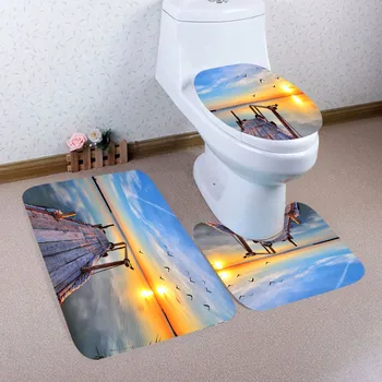 3Pcs Bath Mats Anti Slip Bathroom Mat Set Coral Fleece Floor Bath Mats Washable Bathroom Toilet Rugs Lid Toilet Cover Bath Mat
3Pcs Bath Mats Anti Slip Bathroom Mat Set Coral Fleece Floor Bath Mats Washable Bathroom Toilet Rugs Lid Toilet Cover Bath Mat