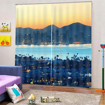 3D Digital Print Night Scene Blackout Window Drapes Luxury Curtains For Living room Bedroom Office Hotel Home Wall Tapestry Apr4
3D Digital Print Night Scene Blackout Window Drapes Luxury Curtains For Living room Bedroom Office Hotel Home Wall Tapestry Apr4
