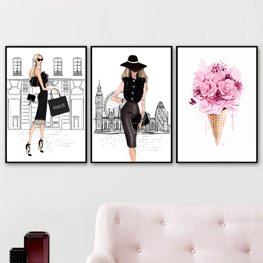High Heels Perfume Nail Polish Fashion Girl Wall Art Canvas Painting Nordic Posters And Prints Wall pictures For Living Room
High Heels Perfume Nail Polish Fashion Girl Wall Art Canvas Painting Nordic Posters And Prints Wall pictures For Living Room
