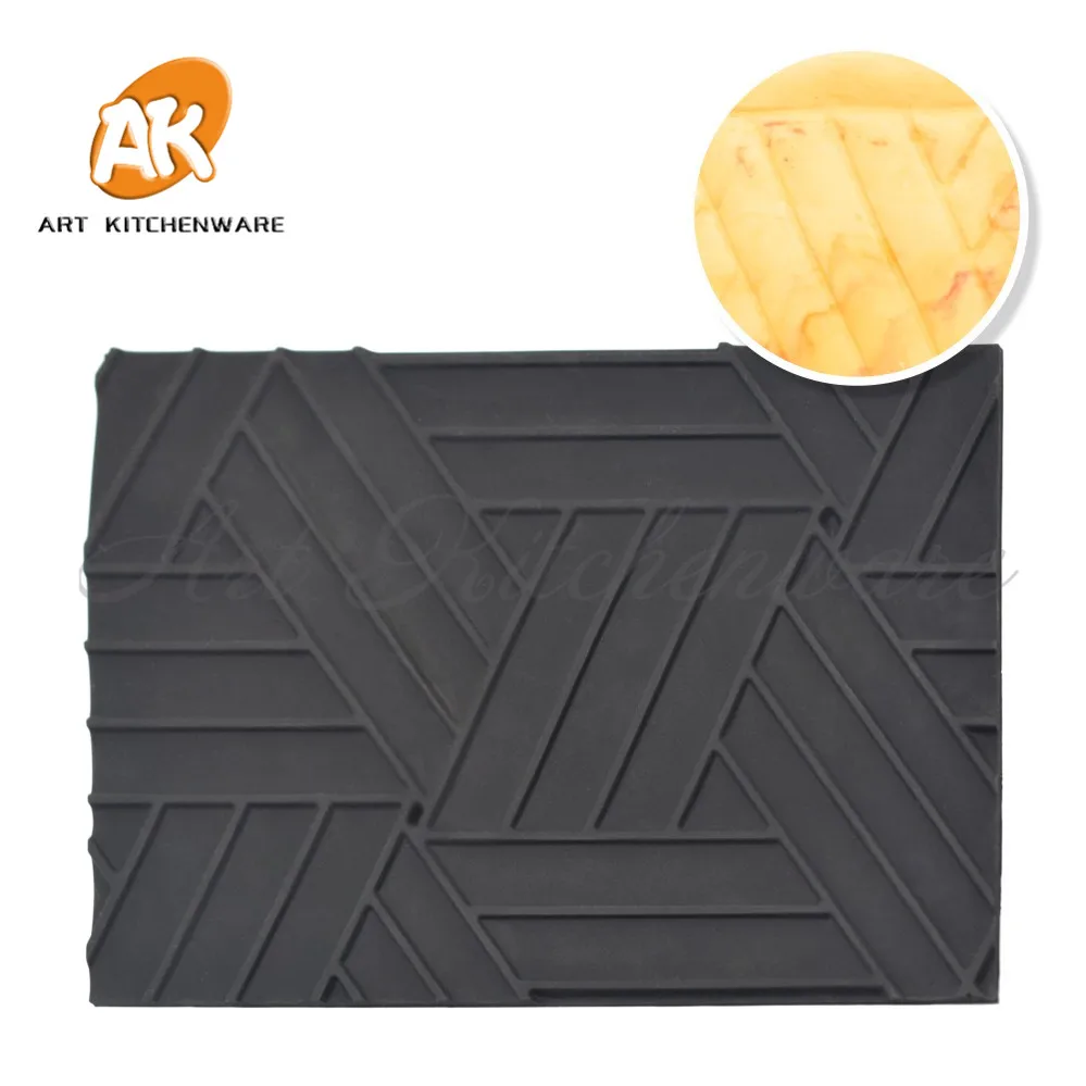 Cross Stripes Cake Mold Silicone Mat Cake Mousse Mat Mousse Mold Cake Decoration Impression Mat Stencil Sugarcraft Bakery MCT-14
Cross Stripes Cake Mold Silicone Mat Cake Mousse Mat Mousse Mold Cake Decoration Impression Mat Stencil Sugarcraft Bakery MCT-14