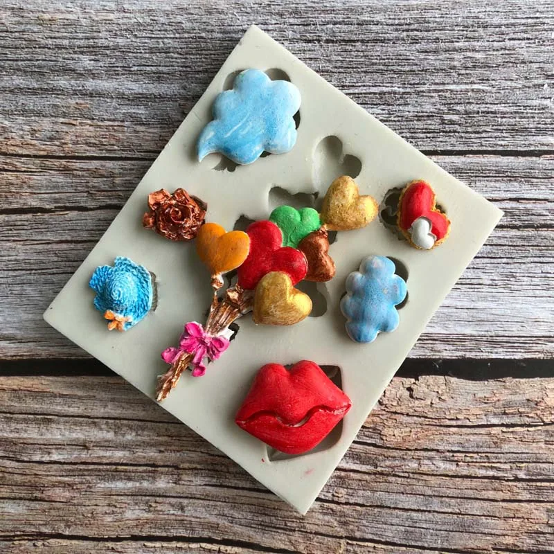 Balloon Red Lips Silicone Mould DIY Fondant Cake Mould Gummy Chocolate Mold Baking Appliance
Balloon Red Lips Silicone Mould DIY Fondant Cake Mould Gummy Chocolate Mold Baking Appliance