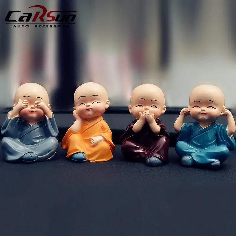 4Pcs/Set Cute Little Kongfu Monks Decoration Ornament for Car Automobiles Interior Decals Gifts Car-Styling Accessories
4Pcs/Set Cute Little Kongfu Monks Decoration Ornament for Car Automobiles Interior Decals Gifts Car-Styling Accessories