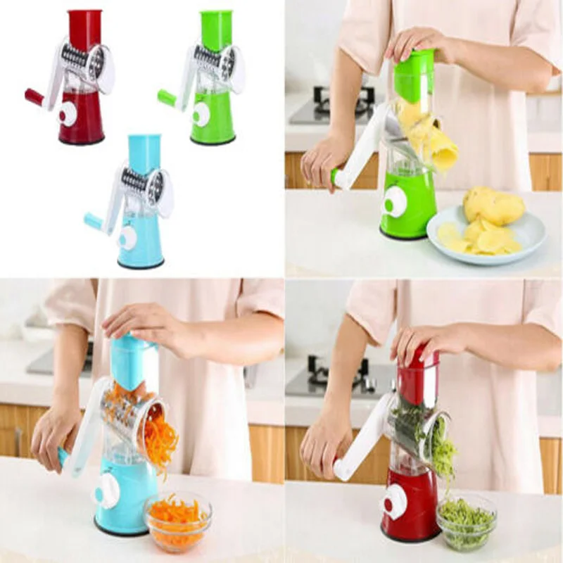 2019 Brand New Style Stainless Steel Rotary Vegetable Cutter Washable Grater Slicer Shredder Grinder
2019 Brand New Style Stainless Steel Rotary Vegetable Cutter Washable Grater Slicer Shredder Grinder