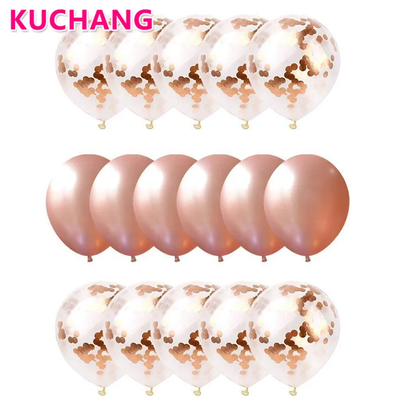 16pcs REAL Rose Gold 12inch Confetti Balloon Set PREMIUM QUALITY Elegant Latex Party Balloons for Weddings Birthdays Party Decor
16pcs REAL Rose Gold 12inch Confetti Balloon Set PREMIUM QUALITY Elegant Latex Party Balloons for Weddings Birthdays Party Decor