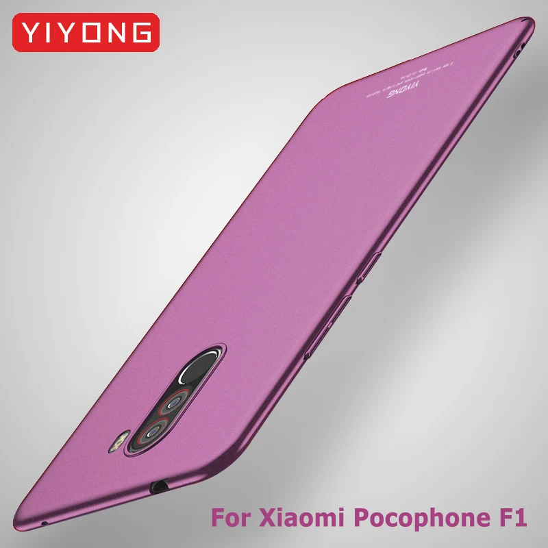 Pocophone F1 Case YIYONG Slim Matte Cover For Xiaomi Pocophone F1 Global Case Xiomi Pocofone F1 PC Cover For Xiaomi Poco F1 Case
Pocophone F1 Case YIYONG Slim Matte Cover For Xiaomi Pocophone F1 Global Case Xiomi Pocofone F1 PC Cover For Xiaomi Poco F1 Case