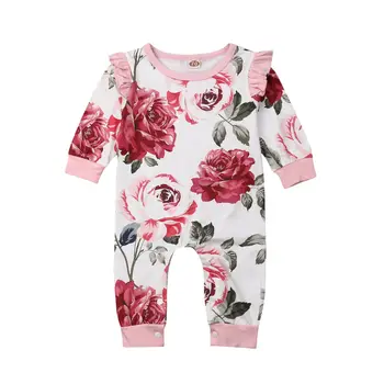 Floral Lovely Infant Baby Girl Romper One-Pieces Long Sleeve Flowers Jumpsuit Outfits Summer Clothes Set
Floral Lovely Infant Baby Girl Romper One-Pieces Long Sleeve Flowers Jumpsuit Outfits Summer Clothes Set
