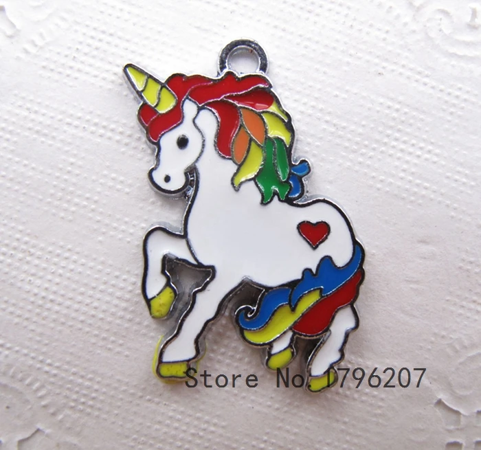10 Pcs Unicorn Cartoon Charm Necklace/Bracelet/Earrings Pendants DIY Jewelry Making Accessories T-76
10 Pcs Unicorn Cartoon Charm Necklace/Bracelet/Earrings Pendants DIY Jewelry Making Accessories T-76