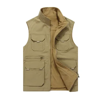 Plus Size XXL Fleece Vests Men's Leisure Outerwear Thick Vest Baggy Loose Brushed Vests Men Coat Man Coats Male Tops Outer Wear
Plus Size XXL Fleece Vests Men's Leisure Outerwear Thick Vest Baggy Loose Brushed Vests Men Coat Man Coats Male Tops Outer Wear