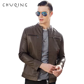 CHUQING Autumn New Locomotive Men's Leather Collar Collar Leather Jacket Fashion Trend Men's Jacket
CHUQING Autumn New Locomotive Men's Leather Collar Collar Leather Jacket Fashion Trend Men's Jacket