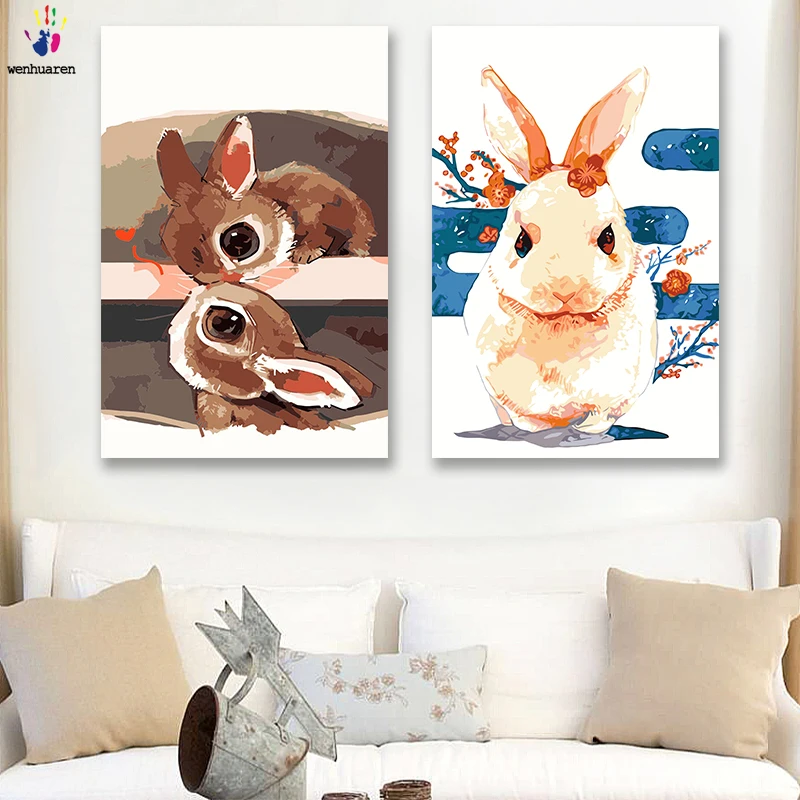 DIY colorings pictures by numbers with colors Little white rabbit carrot picture drawing painting by numbers framed Home
DIY colorings pictures by numbers with colors Little white rabbit carrot picture drawing painting by numbers framed Home