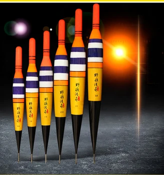 JSFUN LED Electronic Fishing Float Luminous Rock Fishing Buoy with CR425 Battery 0.8#-2.5# Night Fishing Tackle X036
JSFUN LED Electronic Fishing Float Luminous Rock Fishing Buoy with CR425 Battery 0.8#-2.5# Night Fishing Tackle X036