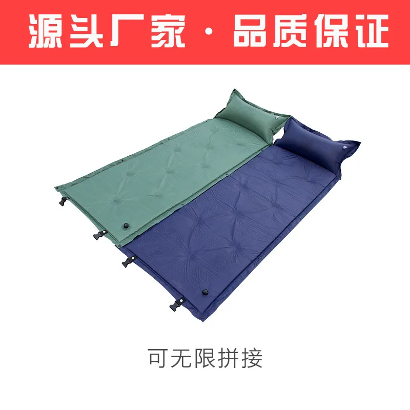 Outdoor travel single automatic inflatable cushion PVC lazy pad nine point folding can be spliced tent camp camping mat
Outdoor travel single automatic inflatable cushion PVC lazy pad nine point folding can be spliced tent camp camping mat