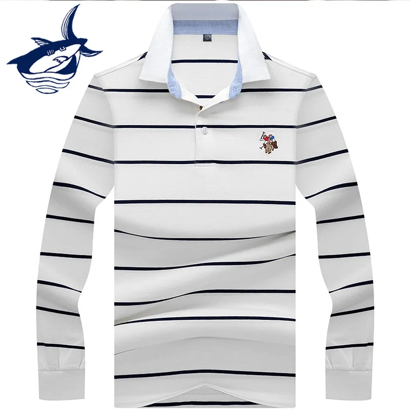 2019 New Spring brand Tace & Shark men polo shirt long sleeve smart casual business style embroidery camisa polo shirts homme
2019 New Spring brand Tace & Shark men polo shirt long sleeve smart casual business style embroidery camisa polo shirts homme