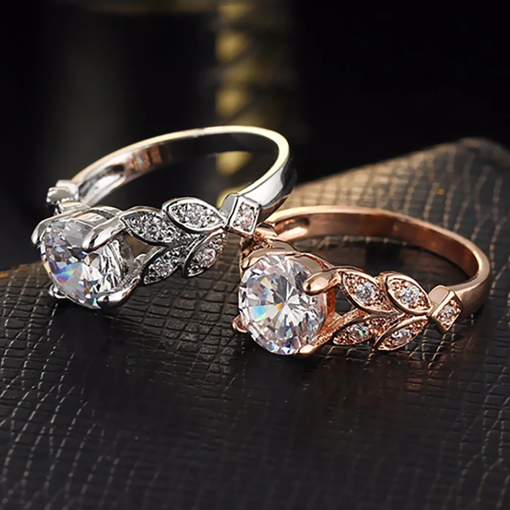 2019 Fashion Wedding Crystal Silver Ring Engagement Single Gold Cubic Zircon Ring Fashion New Brand Women's Jewelry
2019 Fashion Wedding Crystal Silver Ring Engagement Single Gold Cubic Zircon Ring Fashion New Brand Women's Jewelry