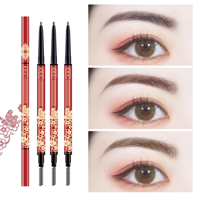 ILISYA Double-end Eyebrow Pencil Waterproof Natural Long Lasting Makeup Cosmetics Classical Chinese Style
ILISYA Double-end Eyebrow Pencil Waterproof Natural Long Lasting Makeup Cosmetics Classical Chinese Style