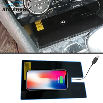 Special on-board QI wireless phone charging Pad Panel Car Accessories For Volkswagen VW Tiguan MK2 2017 2018
Special on-board QI wireless phone charging Pad Panel Car Accessories For Volkswagen VW Tiguan MK2 2017 2018