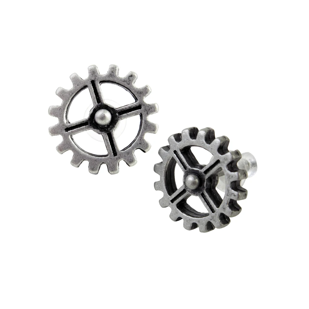 Fashion 1 Pair cogwheel Shape Vintage Earrings for Man Trendy Party Earrings Jewelry Men Tin earrings
Fashion 1 Pair cogwheel Shape Vintage Earrings for Man Trendy Party Earrings Jewelry Men Tin earrings