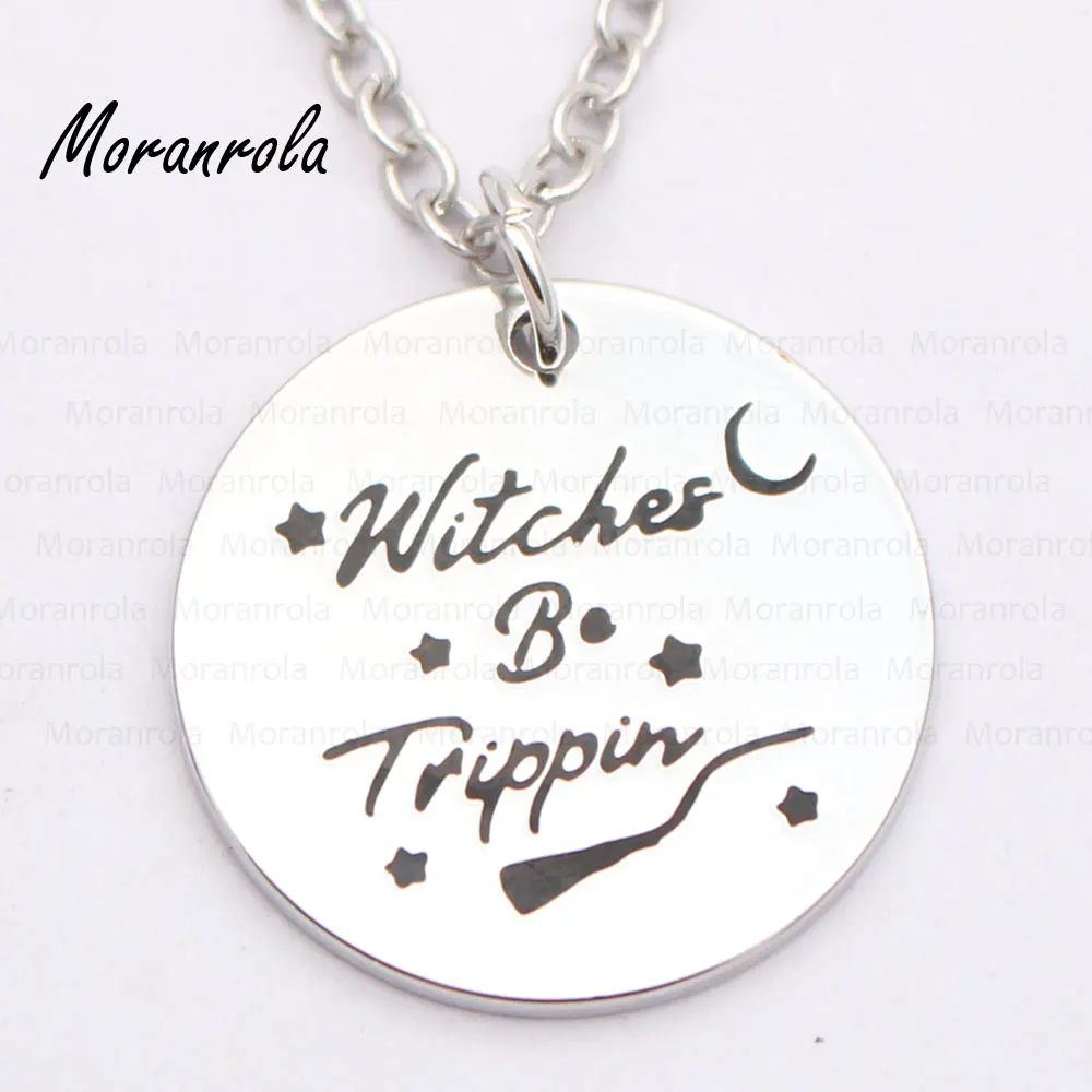 new arrive "witches be trippin "Necklace &keychain charm Hand stamped jewelry Halloween charm witch, broom necklace
new arrive "witches be trippin "Necklace &keychain charm Hand stamped jewelry Halloween charm witch, broom necklace