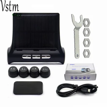 Tpms Smart Car TPMS Tyre Pressure Monitoring System Solar Power charging Digital LCD Display Auto Security Alarm Systems
Tpms Smart Car TPMS Tyre Pressure Monitoring System Solar Power charging Digital LCD Display Auto Security Alarm Systems