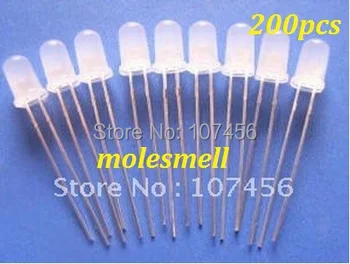 free shipping 200pcs 5mm White Diffused High Power Bright Round LED Leds Light Bulb 5mm milky white led diffused white led
free shipping 200pcs 5mm White Diffused High Power Bright Round LED Leds Light Bulb 5mm milky white led diffused white led
