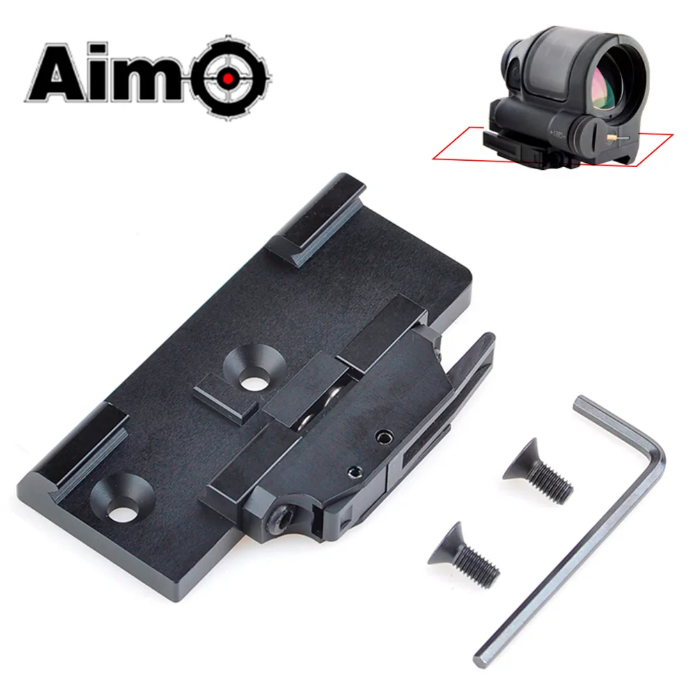 Aim-O Tactical Riflescope Quick Release Mount for SRS Style 1x38 Red Dot Airsoft Scope Mounts AO1767 Softair Hunting Accessories
Aim-O Tactical Riflescope Quick Release Mount for SRS Style 1x38 Red Dot Airsoft Scope Mounts AO1767 Softair Hunting Accessories