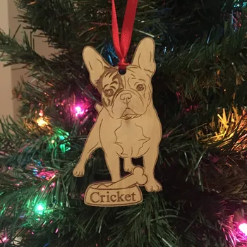 French Bulldog Christmas Ornament *** Personalized Dog Ornament ***Dog Lover Gift *** Christmas Holiday Ornamament for pets
French Bulldog Christmas Ornament *** Personalized Dog Ornament ***Dog Lover Gift *** Christmas Holiday Ornamament for pets