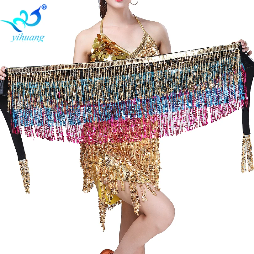 Sequined Tassel Belly Dancing Costume Hip Scarf Halloween Party Skirt Festival Clothing Performance Outfits Belt Egyptian
Sequined Tassel Belly Dancing Costume Hip Scarf Halloween Party Skirt Festival Clothing Performance Outfits Belt Egyptian