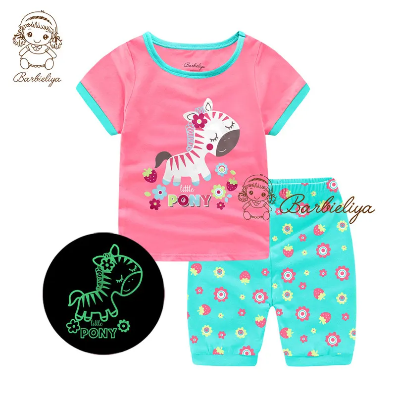 Girls Summer Short Sleeve Pajamas pijama infantil boy Clothing Sets Kids Children's horse Pyjamas Baby 100% Cotton Pijamas
Girls Summer Short Sleeve Pajamas pijama infantil boy Clothing Sets Kids Children's horse Pyjamas Baby 100% Cotton Pijamas