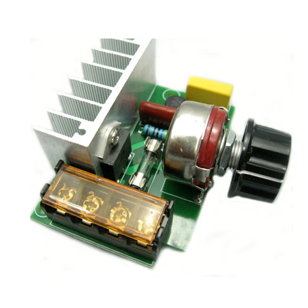 4000W High Power Thyristor Electronic Regulator Dimming Speed Regulation Thermostat With Insurance Shell
4000W High Power Thyristor Electronic Regulator Dimming Speed Regulation Thermostat With Insurance Shell