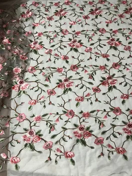 French net Fabric with sequins flower Embroidered Tulle Fabric Jolin-5614 African French Lace Fabric High Quality
French net Fabric with sequins flower Embroidered Tulle Fabric Jolin-5614 African French Lace Fabric High Quality