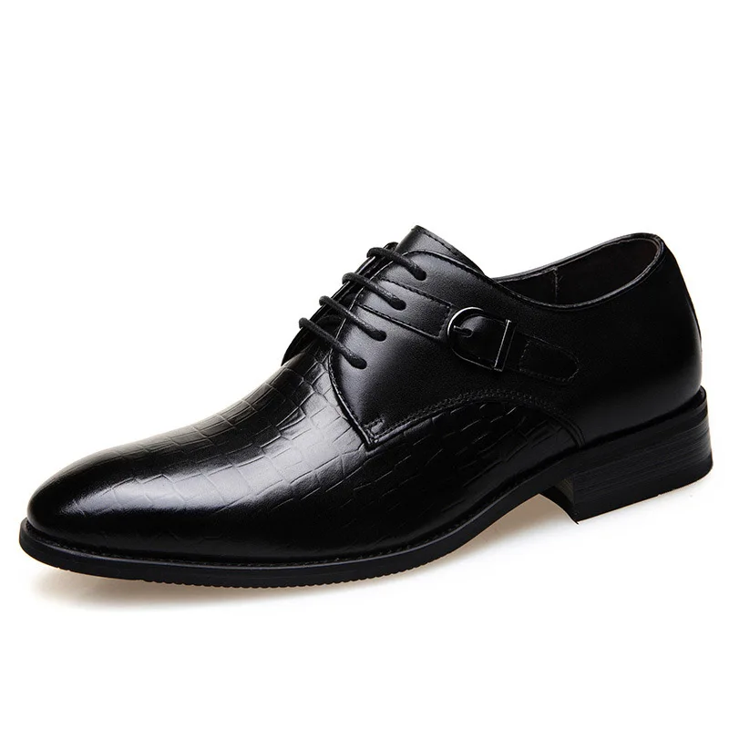 2019 Famous brand fashion luxury crocodile lace men's leather shoes England pointed business suits breathable Cowhide shoes men
2019 Famous brand fashion luxury crocodile lace men's leather shoes England pointed business suits breathable Cowhide shoes men