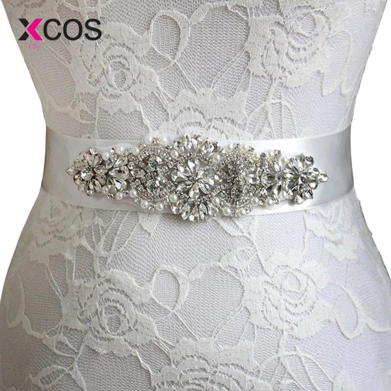 Real Satin Wedding Belt Crystal 6cm Wide Long Bridal Belts with Crystals Wholesale Wedding Sash Crystal Pearls SA852
Real Satin Wedding Belt Crystal 6cm Wide Long Bridal Belts with Crystals Wholesale Wedding Sash Crystal Pearls SA852