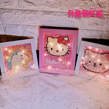 Children Led Lamp Diamond Painting Diy Manual Make Full Drilling Crystal Rhinestone Cartoon Decoration Painting 
Children Led Lamp Diamond Painting Diy Manual Make Full Drilling Crystal Rhinestone Cartoon Decoration Painting