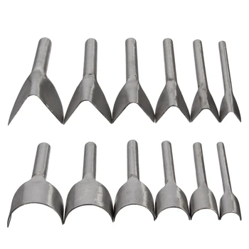 KiWarm 6Pcs/set 15mm-40mm Leather Craft Tools Half Round V Shaped Cutter Punch Leather Handmade Craft Tools Punching Hand Tools
KiWarm 6Pcs/set 15mm-40mm Leather Craft Tools Half Round V Shaped Cutter Punch Leather Handmade Craft Tools Punching Hand Tools