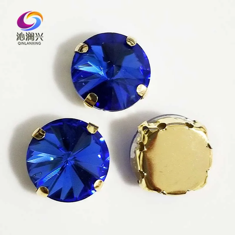 Light blue round shape golden bottom AAA Glass Crystal sew on claw rhinestones with holes,Diy Clothing accessories SWRG11
Light blue round shape golden bottom AAA Glass Crystal sew on claw rhinestones with holes,Diy Clothing accessories SWRG11