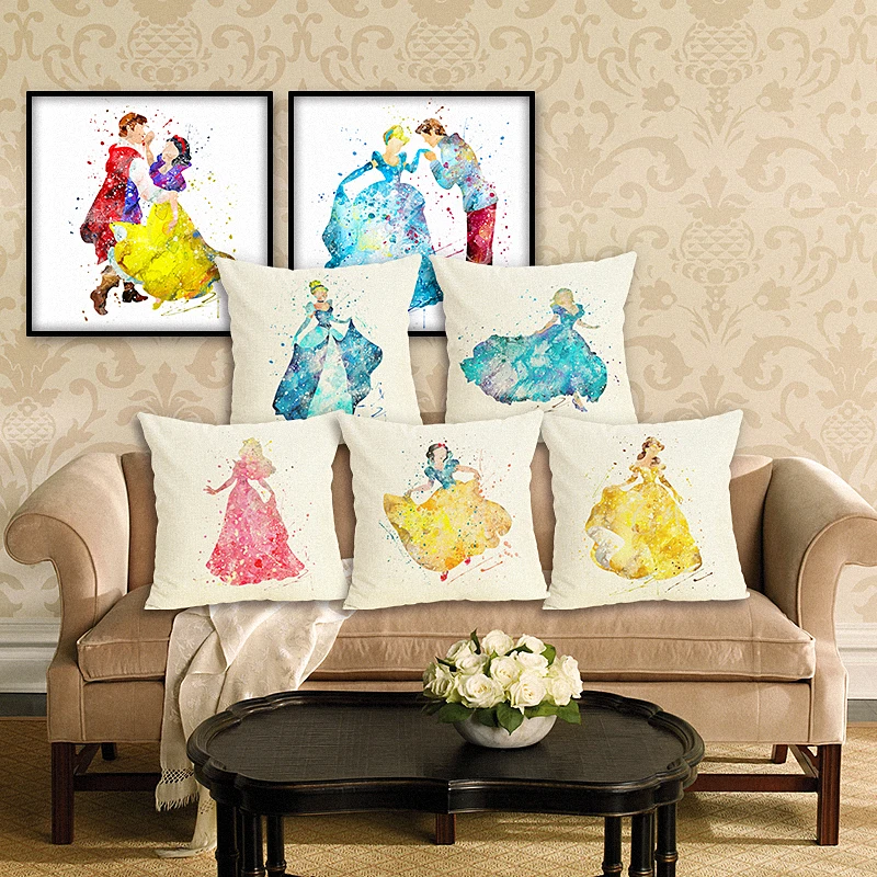 New Home Decor Pillowcase Princess And Prince Cushion Cover Linen Cushion Case Chair Sofa Home Decor Throw Pillow Cover 45x45cm
New Home Decor Pillowcase Princess And Prince Cushion Cover Linen Cushion Case Chair Sofa Home Decor Throw Pillow Cover 45x45cm