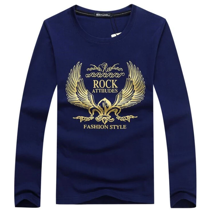Golden wings print hip-hop rock men T-shirt new arrival spring autumn fashion personal high quality long sleeve o-neck tops tees
Golden wings print hip-hop rock men T-shirt new arrival spring autumn fashion personal high quality long sleeve o-neck tops tees
