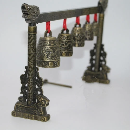 Meditation Gong with 5 Ornate Bell with Dragon Design Chinese Musical Instrument
Meditation Gong with 5 Ornate Bell with Dragon Design Chinese Musical Instrument