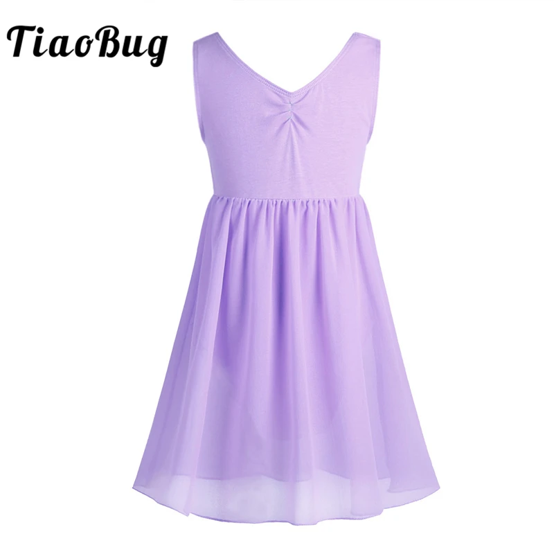 TiaoBug Girls Cotton Ballet Leotard Sleeveless Ballet Tutu Chiffon Dress Gymnastics Leotard Kids Stage Lyrical Dance Costumes
TiaoBug Girls Cotton Ballet Leotard Sleeveless Ballet Tutu Chiffon Dress Gymnastics Leotard Kids Stage Lyrical Dance Costumes