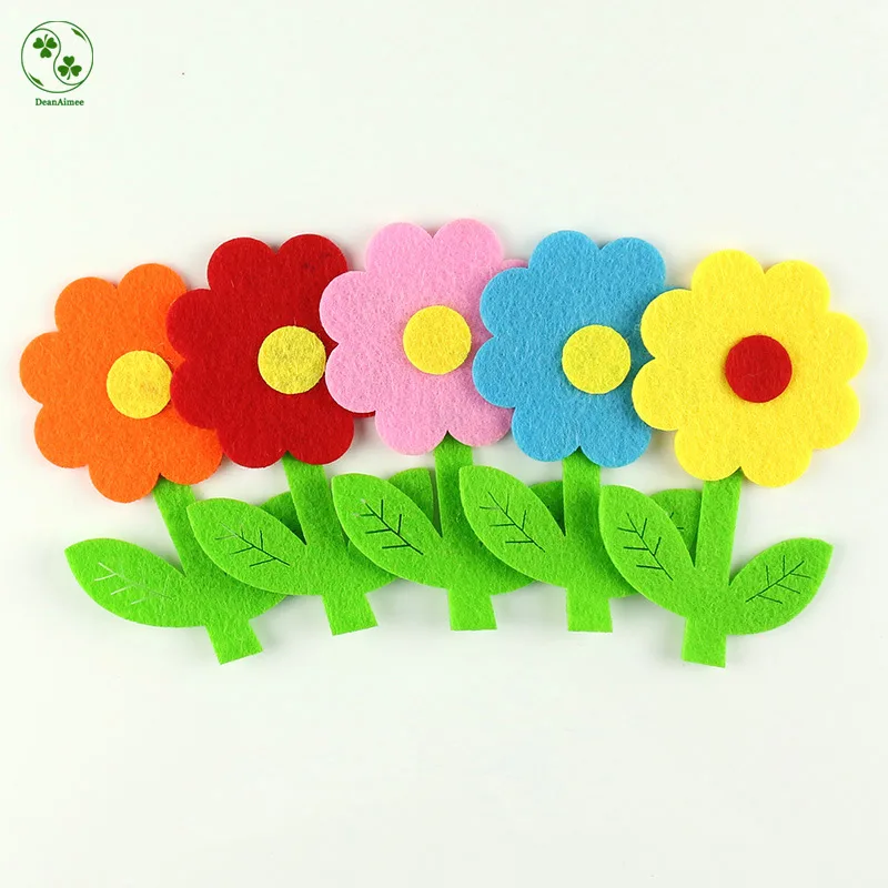 High Quality 5pcs/lot Large Felt Flowers Patch Non-Woven Three-layer Flower Appliques Kids DIY Craft Accessories For DIY Sewing
High Quality 5pcs/lot Large Felt Flowers Patch Non-Woven Three-layer Flower Appliques Kids DIY Craft Accessories For DIY Sewing