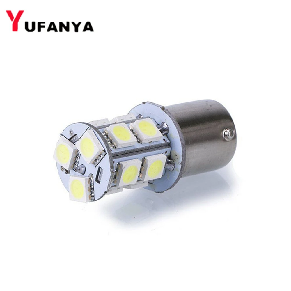 1 шт. 1156 BA15S 1157 BAY15D Янтарный Белый Красный p21/5 Вт P21w светодиодный сигнал поворота