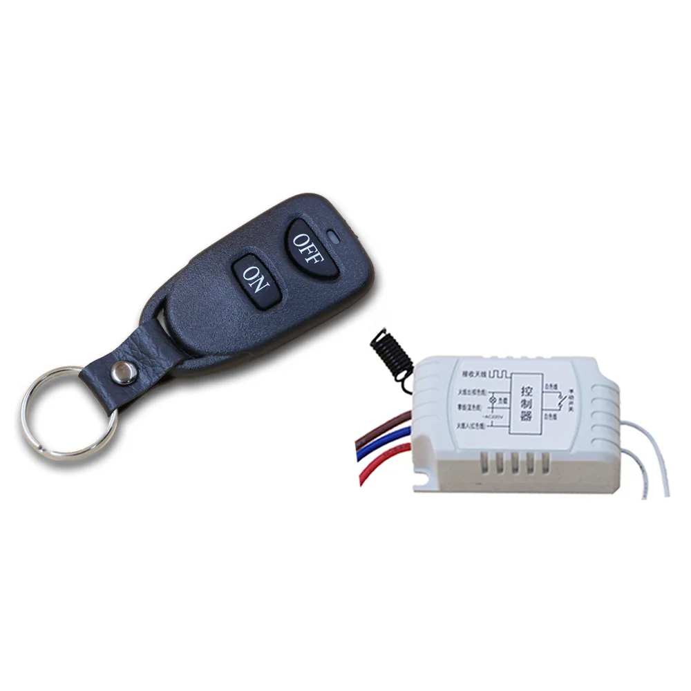 Newest RF Wireless Remote Control Switch Manual Switch Radio Controller on-off Remote Plug AC220V Relay Emitter Transmitter
Newest RF Wireless Remote Control Switch Manual Switch Radio Controller on-off Remote Plug AC220V Relay Emitter Transmitter