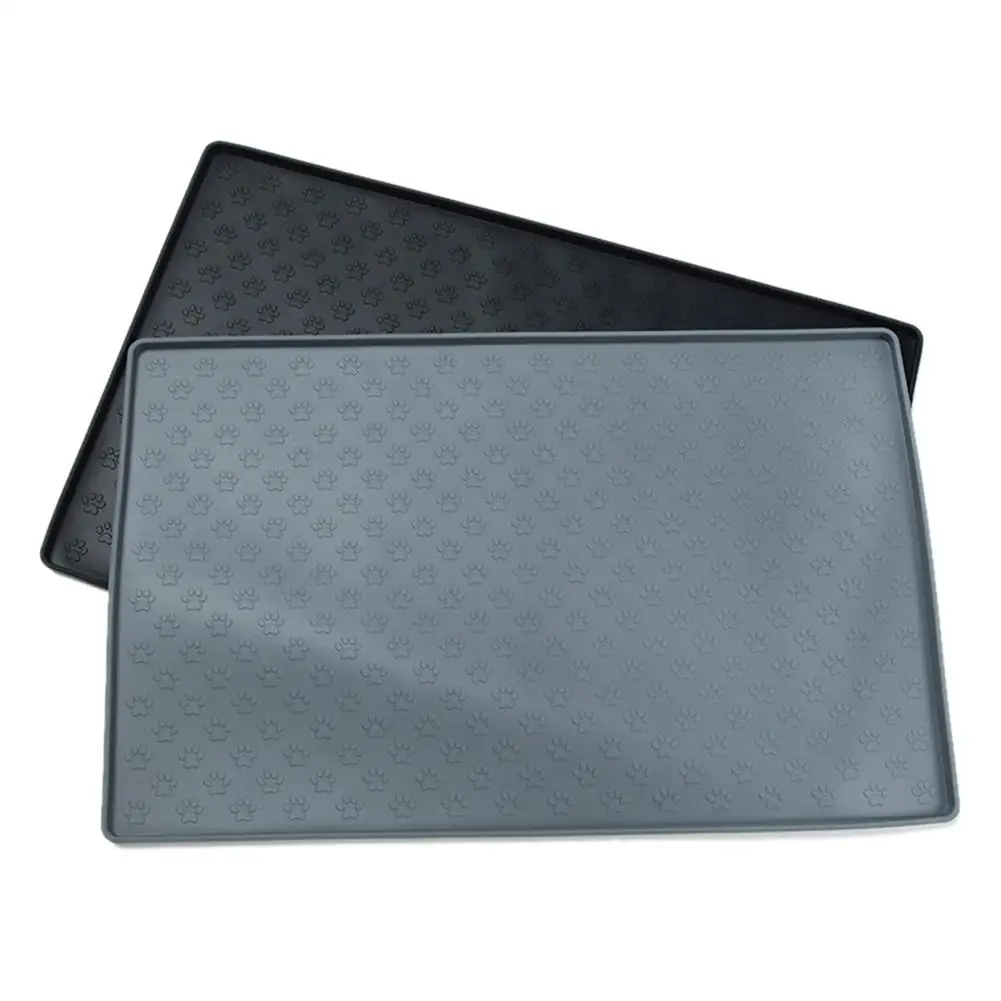 Silicone Pet Pad Thickening Dog Claw Pattern Mat Waterproof Car Pet Pad For Dog Cat Black Gray Silicone Mat For Travel
Silicone Pet Pad Thickening Dog Claw Pattern Mat Waterproof Car Pet Pad For Dog Cat Black Gray Silicone Mat For Travel