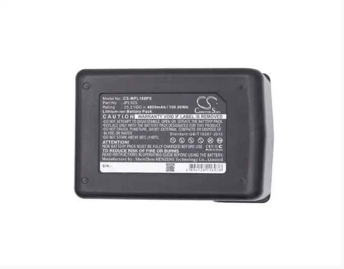 Cameron Sino 4000mAh battery for MAX 34G808 Rebar PJRC160 JPL925 Power Tools Battery
Cameron Sino 4000mAh battery for MAX 34G808 Rebar PJRC160 JPL925 Power Tools Battery