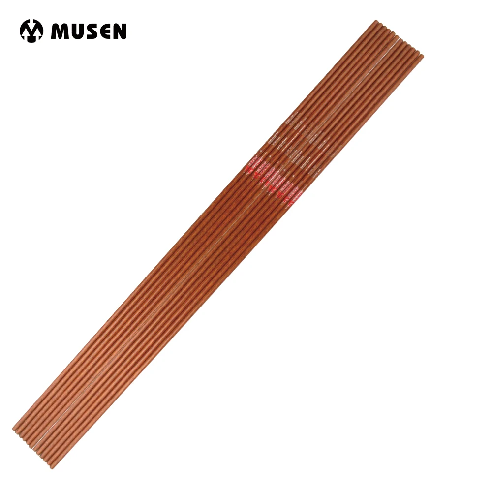 6/12pcs 32" Pure Carbon Arrow Shaft with Bamboo Pattern Spine 400/500/600 7.5gpi for 20-50lbs Compound Bow Shooting Hunting
6/12pcs 32" Pure Carbon Arrow Shaft with Bamboo Pattern Spine 400/500/600 7.5gpi for 20-50lbs Compound Bow Shooting Hunting